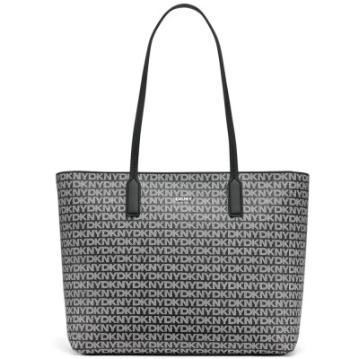 чанта,всички,чанти,dkny,senza,east,west,tote,bag,grey,(black,combo)