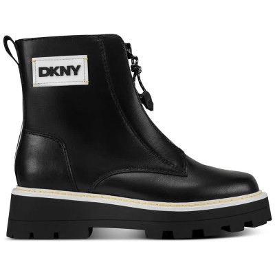 дамски,боти,мъжки,боти,dkny,shayden,lug,booties,black,(black)