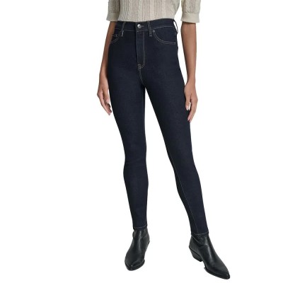 дънки,мъжки,панталони,дамски,панталони,dkny,skinny,high,waist,jeans,blue,(bankers,ink)