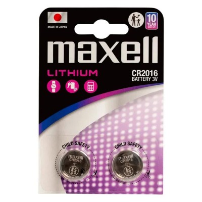 батерии,maxell,cr2016,lithium,battery,pink,(silver)