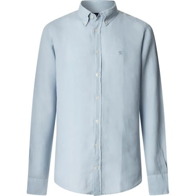 дамски,ризи,мъжки,ризи,hackett,essential,gmd,linen,brpt,shirt,blue,(oxford,blue)