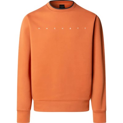 блуза,мъжки,пуловери,hackett,essential,sweatshirt,orange,(burnt,ochre,orange)
