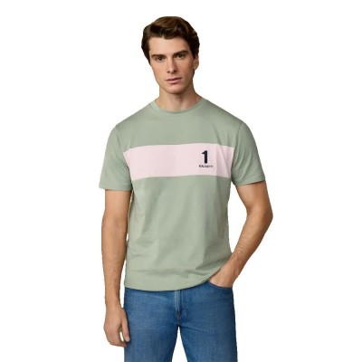 тениска,мъжки,тениски,дамски,тениски,hackett,heritage,nbr,panel,t,shirt,green,(sage,green)