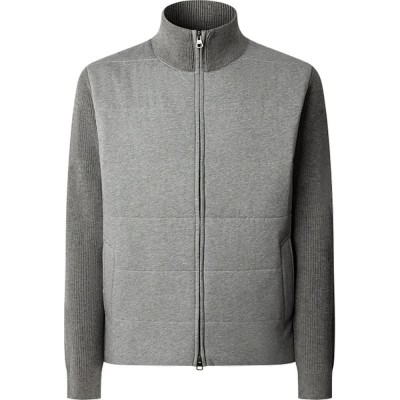 блуза,мъжки,пуловери,дамски,пуловери,hackett,hybrid,full,zip,sweater,grey,(charcoal,grey)