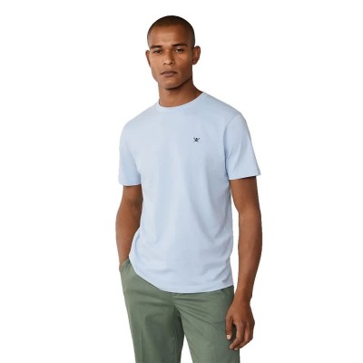 тениска,мъжки,тениски,дамски,тениски,hackett,logo,short,sleeve,t,shirt,blue,(oxford,blue)
