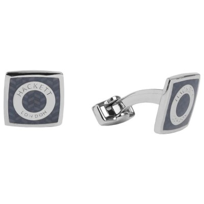 бижутерия,hackett,cushion,cufflinks,refurbished,clear,(steel,blue)