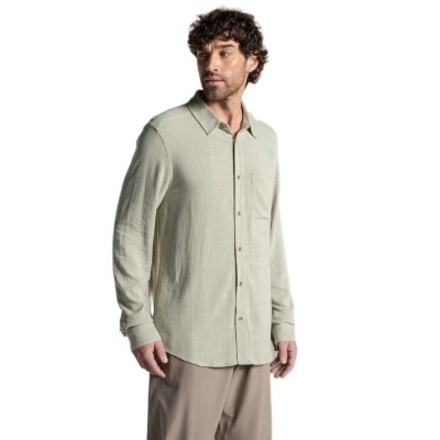 риза,с,дълъг,ръкав,дамски,ризи,мъжки,ризи,craghoppers,azaden,long,sleeve,shirt,beige,(bay,leaf)
