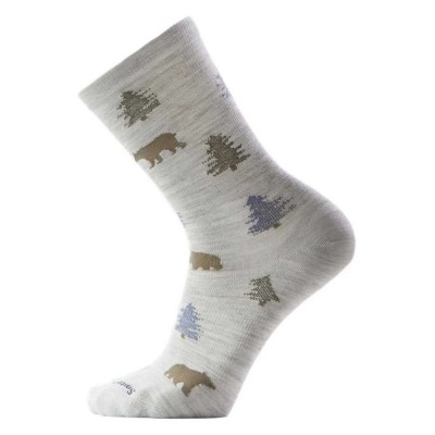 чорапи,мъжки,чорапи,дамски,чорапи,smartwool,everyday,through,the,trees,crew,socks,grey,(ash)
