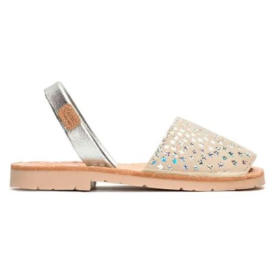 сандали,детски,сандали,и,чехли,castell,1097,iker,vegasilver,mk,menorcan,sandals,beige,(silver)