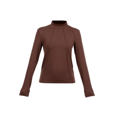 тениска,мъжки,тениски,дамски,тениски,suri,frey,fitted,sfy,freyday,long,sleeve,t,shirt,brown,(darkbrown)