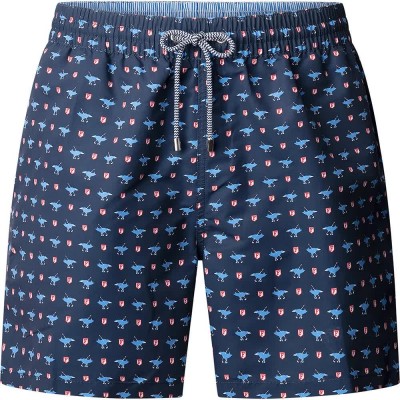 бански,гащета,мъжки,бански,костюми,façonnable,birdie,swimming,shorts,blue,(marine,blue)