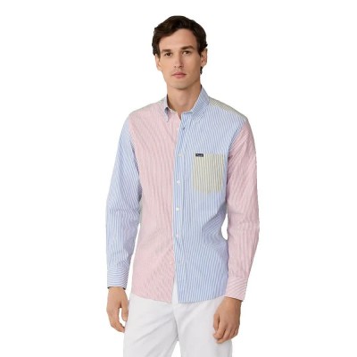 риза,с,дълъг,ръкав,дамски,ризи,мъжки,ризи,façonnable,fm310942,long,sleeve,shirt,blue,pink,(breton,red)
