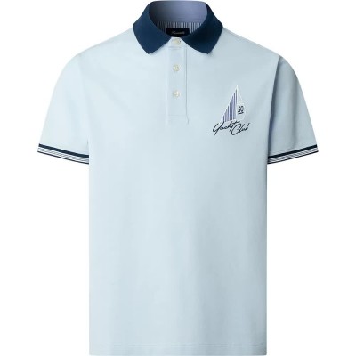 дамски,блузи,с,яка,мъжки,блузи,с,яка,façonnable,fm540533,short,sleeve,polo,blue,(horizon,blue)