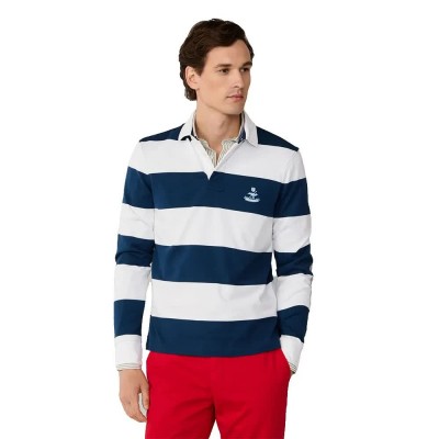 дамски,блузи,с,яка,мъжки,блузи,с,яка,façonnable,fm540538,long,sleeve,polo,blue,(naval,blue)