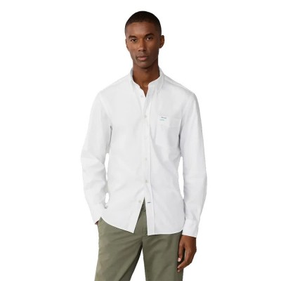 риза,с,дълъг,ръкав,дамски,ризи,мъжки,ризи,façonnable,palm,long,sleeve,shirt,white,(white)