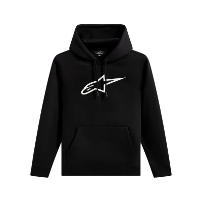 суичър,мъжки,пуловери,alpinestars,ageless,hoodie,black,(black,white)