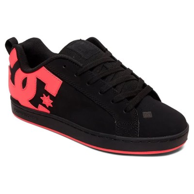 обувки,мъжки,маратонки,дамски,маратонки,dc,shoes,court,graffik,trainers,refurbished,black,(black,hot,pink)