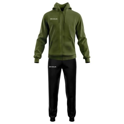 анцуг,мъжки,анцузи,givova,king,tracksuit,refurbished,green,(military,green,black)