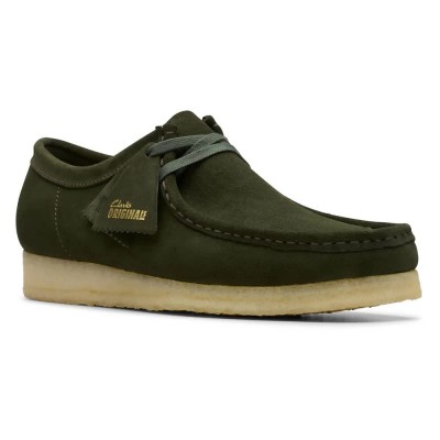 обувки,мъжки,обувки,дамски,обувки,clarks,shoes,wallabee,boat,shoes,refurbished,green,(forest,green,suede)