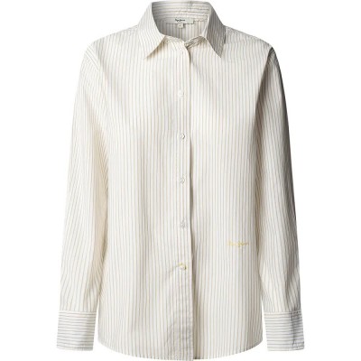 риза,с,дълъг,ръкав,дамски,ризи,мъжки,ризи,pepe,jeans,bavi,long,sleeve,shirt,white,(siena,yellow)