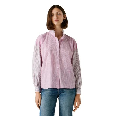 риза,с,дълъг,ръкав,дамски,ризи,мъжки,ризи,pepe,jeans,begury,long,sleeve,shirt,pink,(pale,pink)