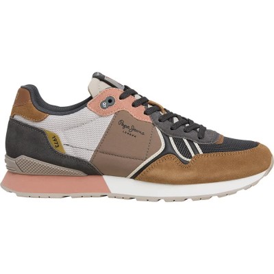 маратонки,мъжки,маратонки,дамски,маратонки,pepe,jeans,brit,land,trainers,brown,(mud,brown)