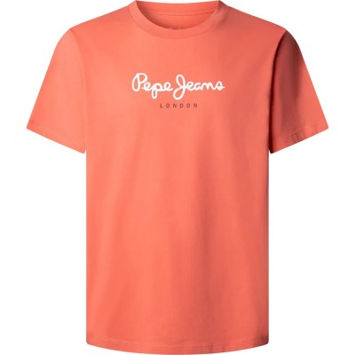 тениска,мъжки,тениски,дамски,тениски,pepe,jeans,eggo,short,sleeve,t,shirt,orange,(dark,coral,orange)