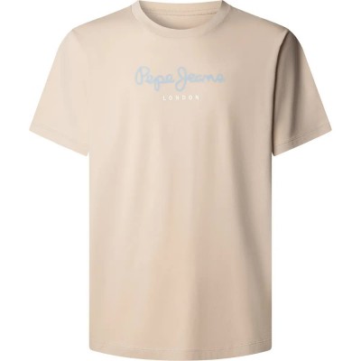 тениска,мъжки,тениски,дамски,тениски,pepe,jeans,eggo,short,sleeve,t,shirt,beige,(malt,beige)