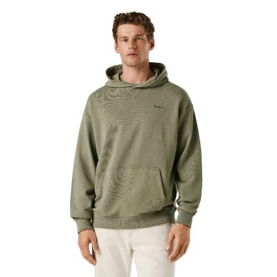 суичър,мъжки,пуловери,pepe,jeans,geo,hoodie,green,(palm,green)