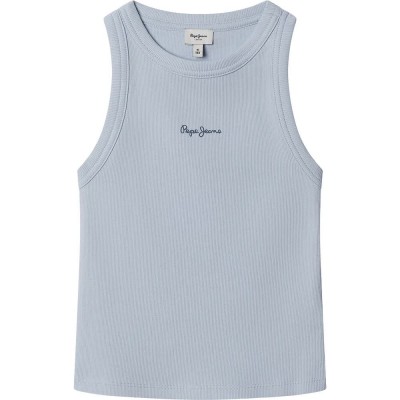 тениска,мъжки,тениски,дамски,тениски,pepe,jeans,giselle,sleeveless,t,shirt,blue,(sky,blue)