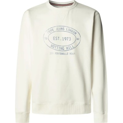 блуза,мъжки,пуловери,pepe,jeans,gon,sweatshirt,beige,(ivory,white)