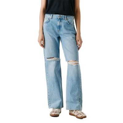 мъжки,панталони,дамски,панталони,pepe,jeans,hazel,loose,fit,jeans,blue,(vintage,bleach,destroy)