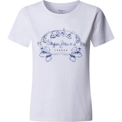 тениска,мъжки,тениски,дамски,тениски,pepe,jeans,marena,short,sleeve,t,shirt,white,(white)
