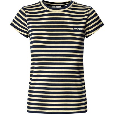 тениска,мъжки,тениски,дамски,тениски,pepe,jeans,merida,short,sleeve,t,shirt,yellow,blue,(dulwich,blue)