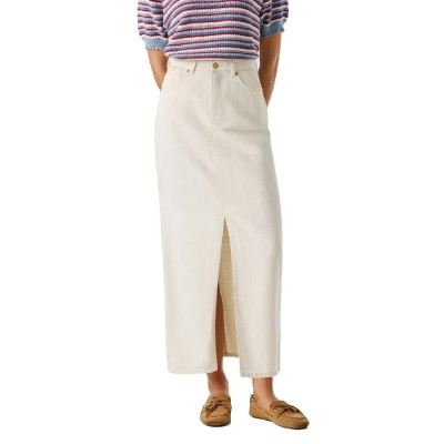 пола,дамски,поли,и,рокли,pepe,jeans,mira,long,skirt,beige,(ecru)