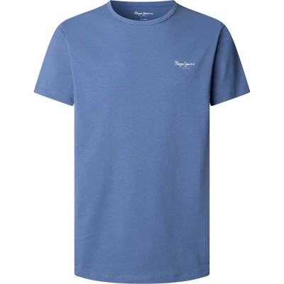 тениска,мъжки,тениски,дамски,тениски,pepe,jeans,original,basic,3n,short,sleeve,t,shirt,blue,(washed,navy,blue)