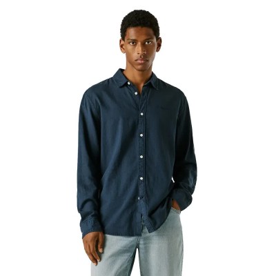 риза,с,дълъг,ръкав,дамски,ризи,мъжки,ризи,pepe,jeans,payton,long,sleeve,shirt,blue,(dulwich,blue)