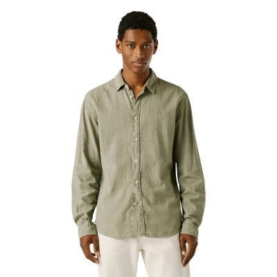 риза,с,дълъг,ръкав,дамски,ризи,мъжки,ризи,pepe,jeans,payton,long,sleeve,shirt,green,(palm,green)