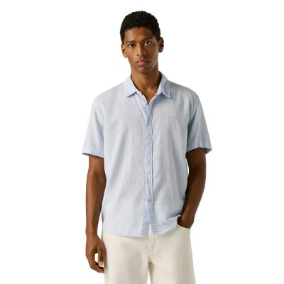 риза,с,дълъг,ръкав,дамски,ризи,мъжки,ризи,pepe,jeans,percy,long,sleeve,shirt,blue,(bleach,blue)