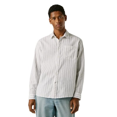 риза,с,дълъг,ръкав,дамски,ризи,мъжки,ризи,pepe,jeans,phountain,long,sleeve,shirt,white,(ivory,white)