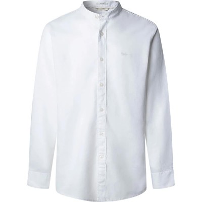 риза,с,дълъг,ръкав,дамски,ризи,мъжки,ризи,pepe,jeans,phoenix,long,sleeve,shirt,white,(white)