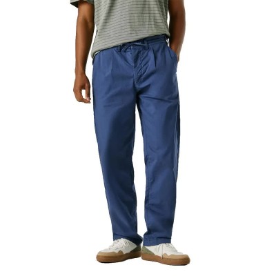 панталони,мъжки,панталони,дамски,панталони,pepe,jeans,pm2100076,relaxed,loose,fit,pants,blue,(sailor,blue)