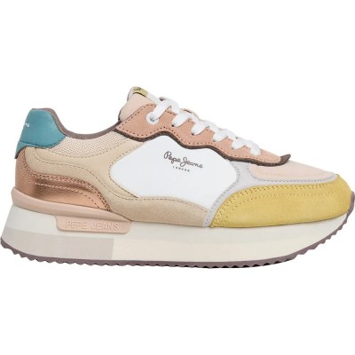 маратонки,мъжки,маратонки,дамски,маратонки,pepe,jeans,rusper,racer,trainers,beige,(wax,yellow)