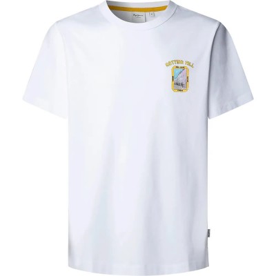 тениска,мъжки,тениски,дамски,тениски,pepe,jeans,sagan,short,sleeve,t,shirt,white,(white)