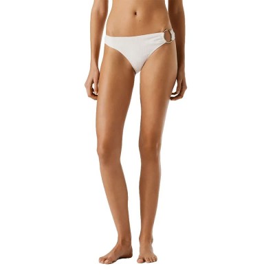дамски,бански,костюми,pepe,jeans,solid,brazilian,bikini,bottom,white,(white)