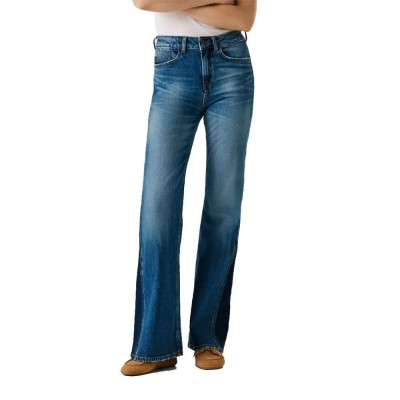 мъжки,панталони,дамски,панталони,pepe,jeans,willa,insert,flare,fit,high,waist,jeans,blue,(blue,comfort)