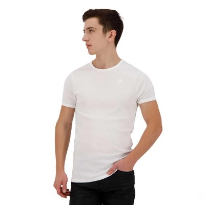 тениска,мъжки,тениски,дамски,тениски,g,star,base,2,units,short,sleeve,t,shirt,refurbished,white,(white)