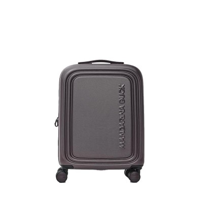 куфари,mandarina,duck,logoduck,+,szv24,trolley,bag,brown,grey,(choco,ice)