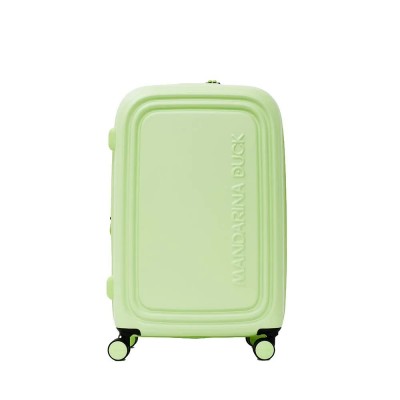 куфари,mandarina,duck,logoduck,+,szv32,trolley,bag,green,(matcha)