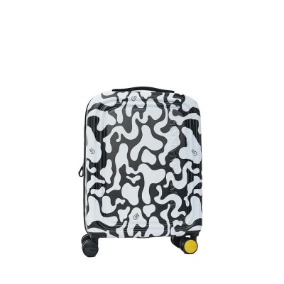 куфари,mandarina,duck,logoduck+,moire,ujv24,trolley,bag,white,(moire)